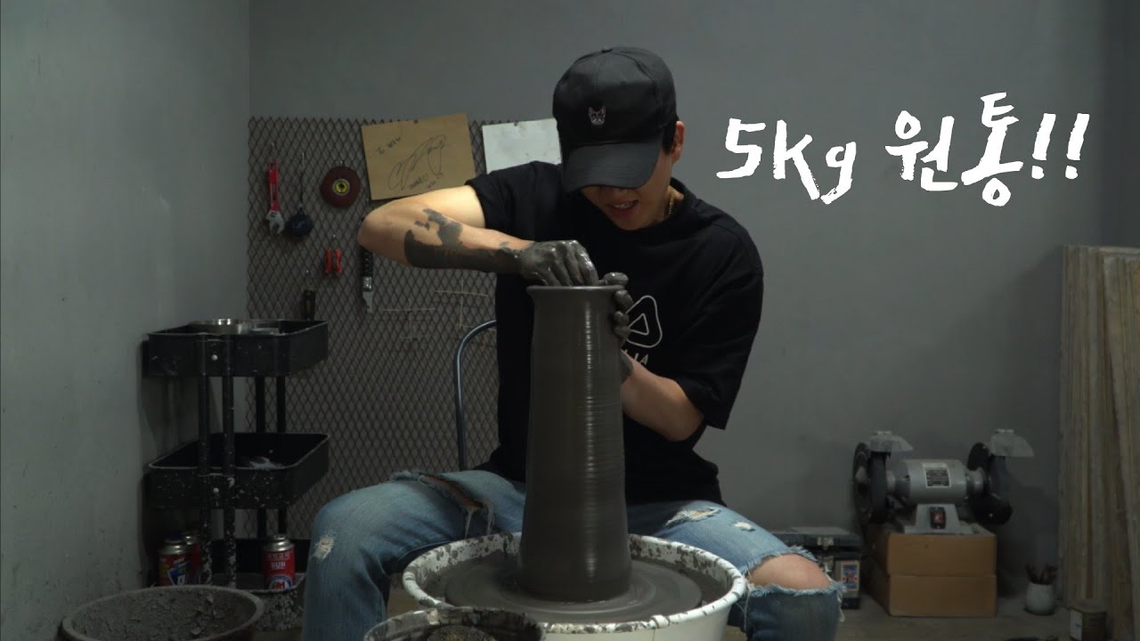 5kg 원통차기 (ft. 기분좋아!!)