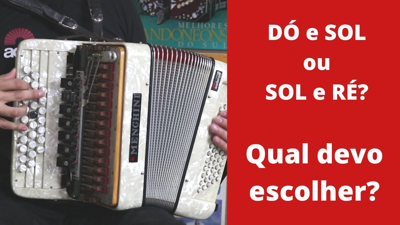 Sol e Ré ou Dó e Sol? Qual devo escolher? Diferentes tipos de Gaita Ponto - Vídeo 4 de 5
