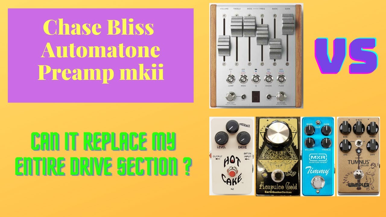 Chase Bliss Automatone Preamp mkii - first impressions