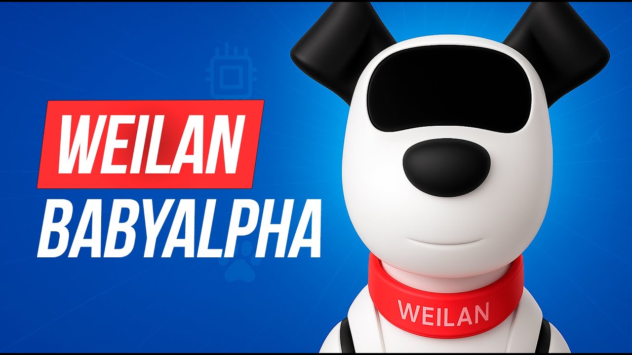 Робот собака Weilan Babyalpha - будущее уже здесь! Эксклюзив из магазина Weilan