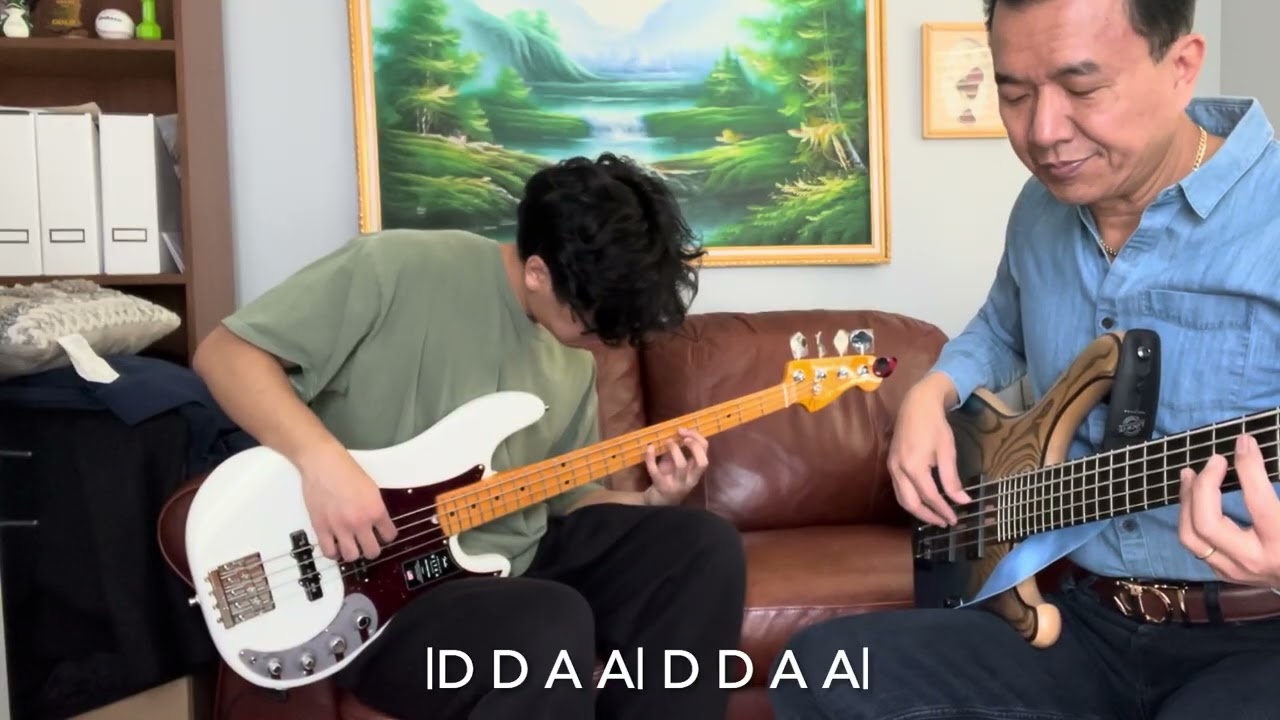 Basic Bass 4 Beginner-2  “သားကို Bass သင်ပေး”