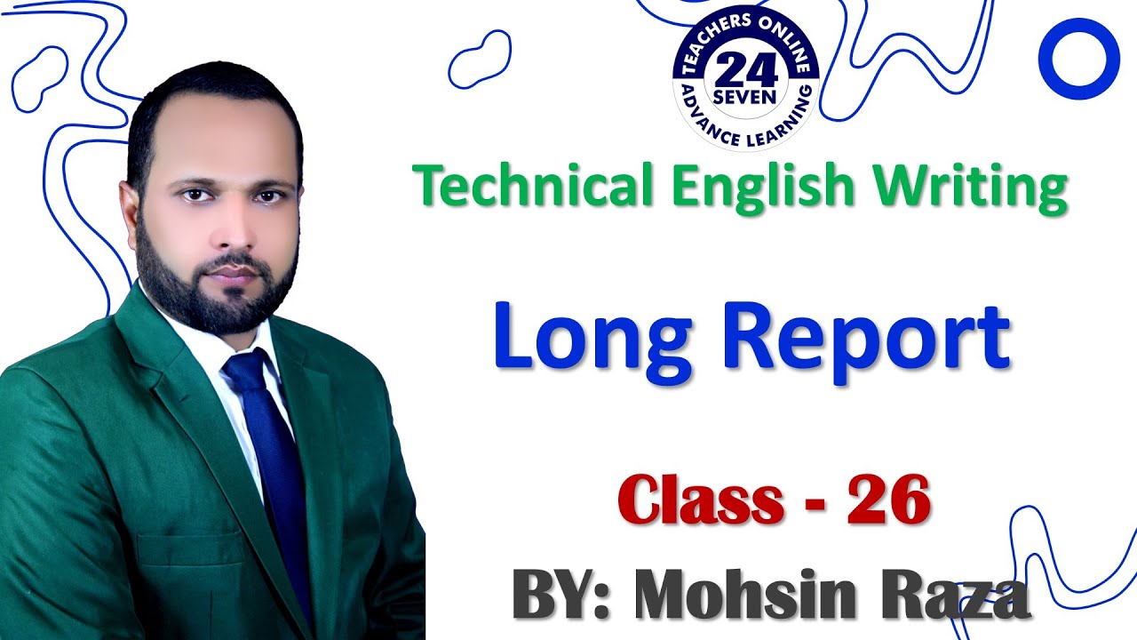 ENG201 Short Lecture - 26 | VU Short Lecture | Writing Long Reports in (Urdu / Hindi)