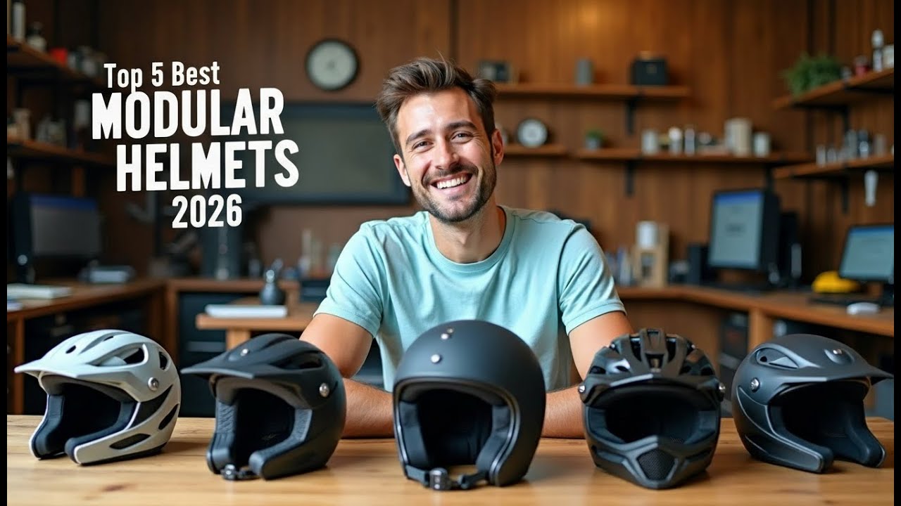 Лучшие модульные шлемы 2026 года, о которых должен знать каждый мотоциклист.