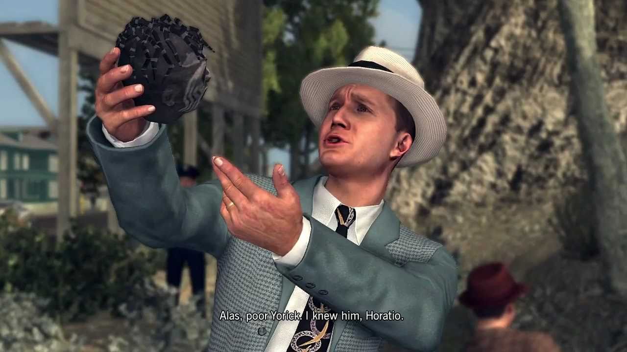 L.A. Noire- Cole Phelps Does Shakespeare