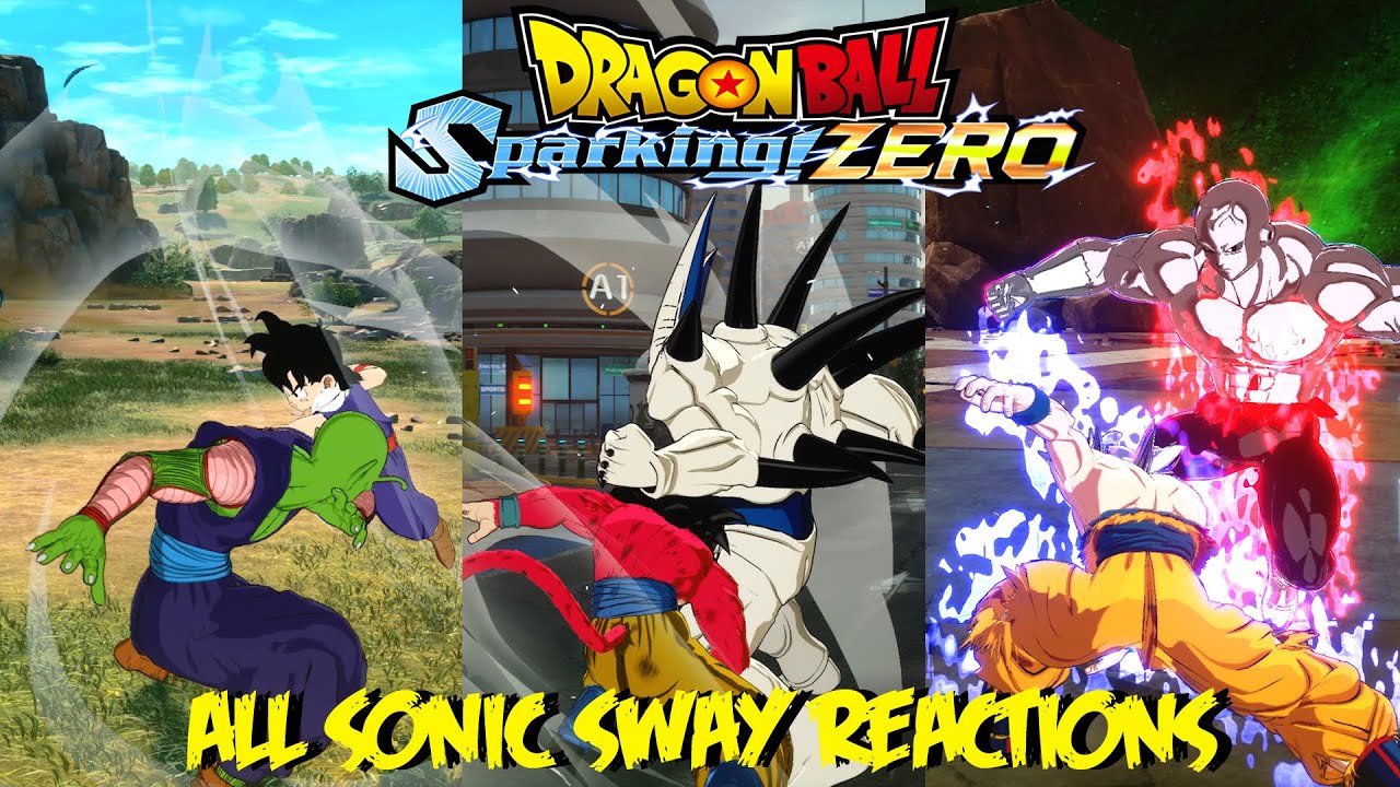 ВСЕ ВЗАИМОДЕЙСТВИЯ СОНИКА! | Dragon Ball Sparking Zero