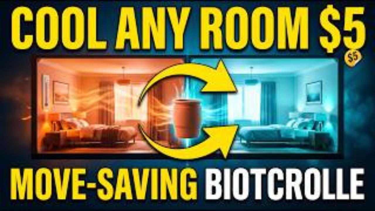 Cool Any Room for $5 FOREVER (No AC, No Electricity Needed)