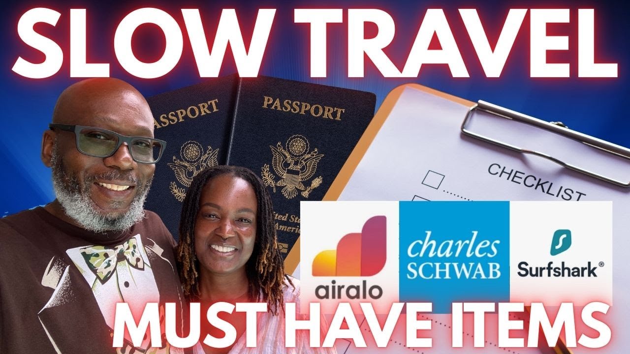 What you need for SLOW TRAVEL - Essentials -  Tips From The Pros