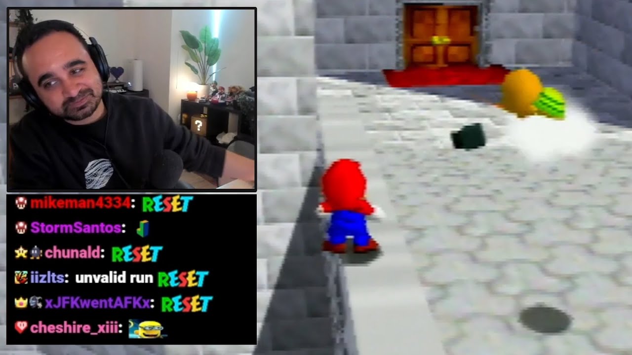 Еще один классический стрим Squeex Mario 64