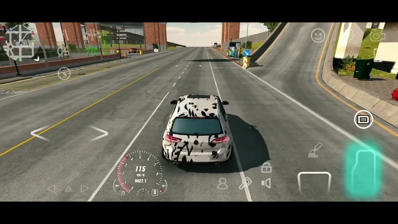 qolf 500 km hiz gearboxu/car parking multiplayer