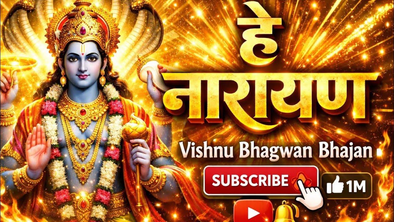 1️⃣ हे नारायण हे नारायण | Vishnu Bhagwan Bhajan|Latest Vishnu Bhakti Song 2026🙏@MrBeast2 #bhaktisong