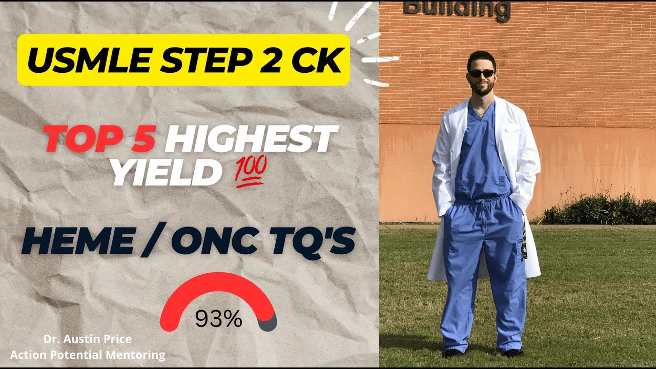 Гем/Онк с наивысшим выходом для экзамена USMLE Step 2CK и IM Shelf Exam — наставничество в област...