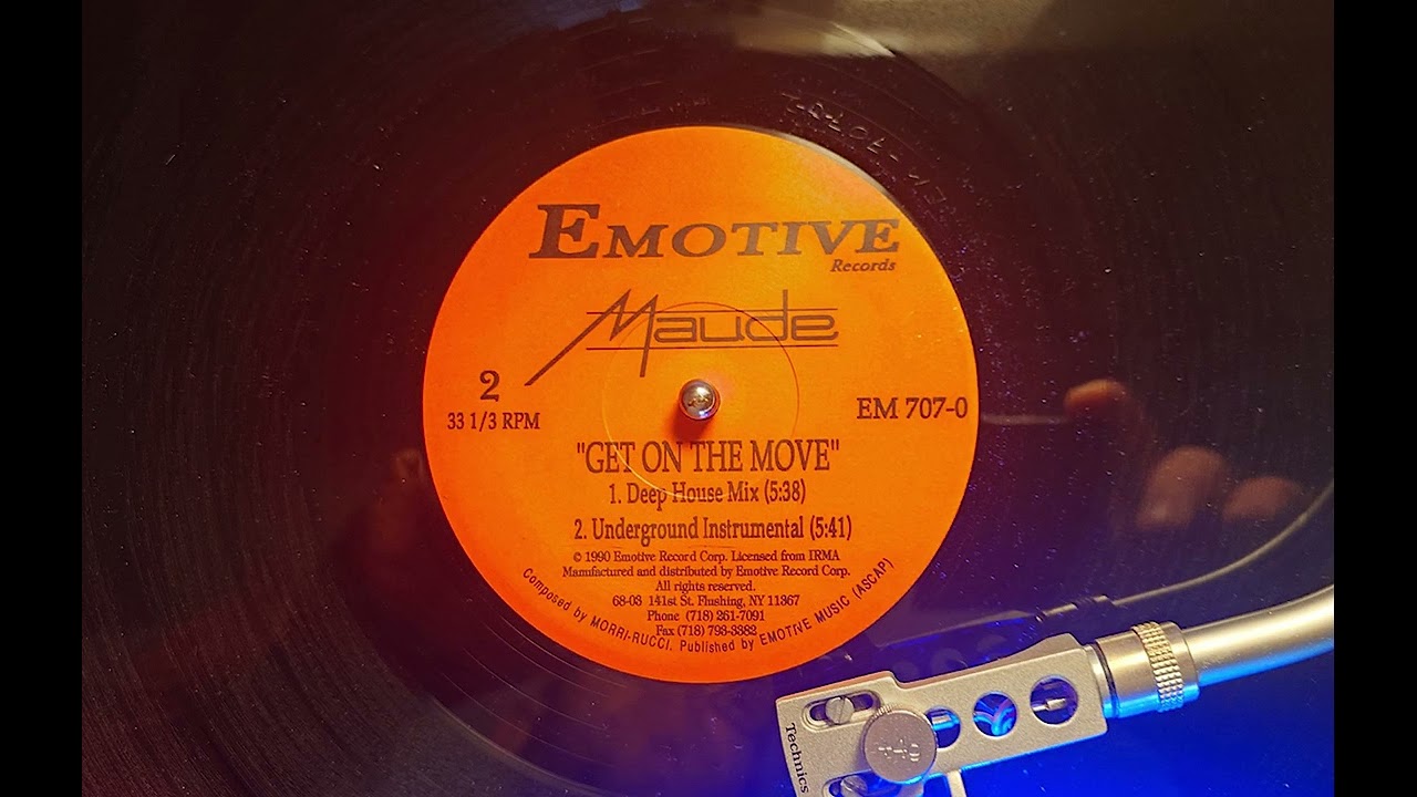 B2: Maude: Get On The Move (Underground Instrumental)