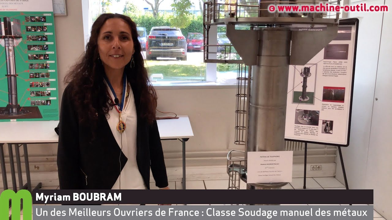 Meilleur Ouvrier de France (26e concours), classe Soudage manuel des métaux : Myriam Boubram