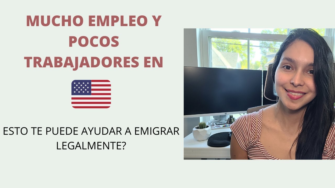 OPORTUNIDAD PARA INMIGRANTES: Mucho empleo disponible en Estados Unidos
