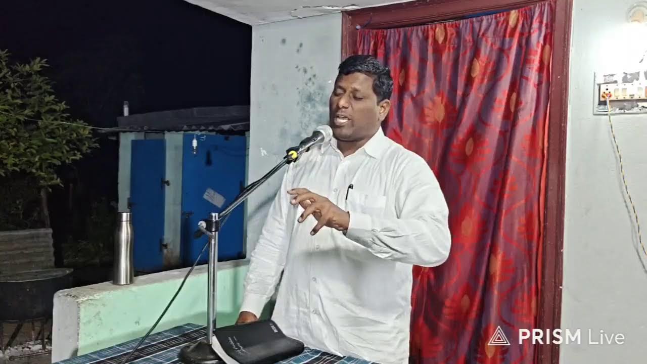 Gospel meeting at Ravinuthala 