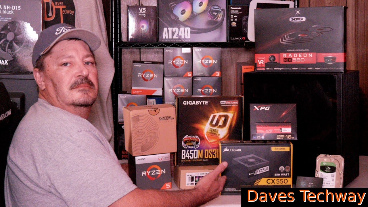 Budget Gaming PC build 2022 in Deepcool Matreex 40 PC case