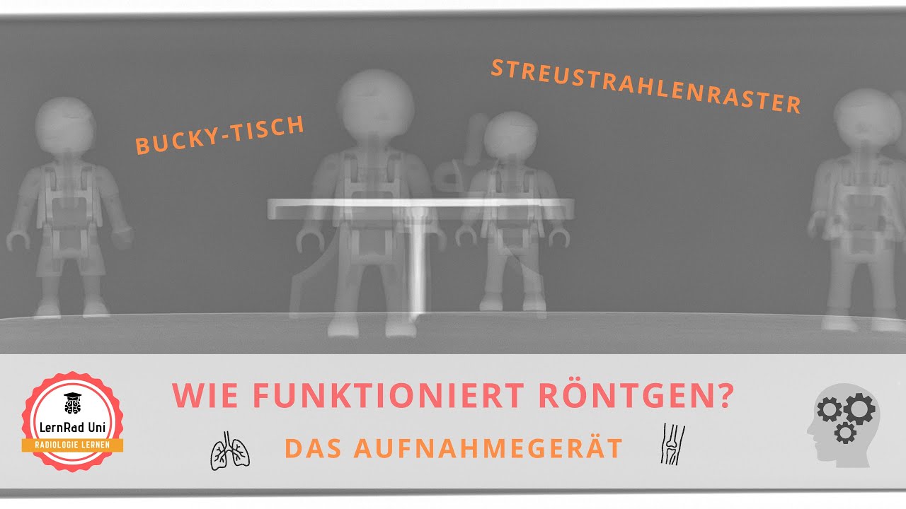 Wie funktioniert Röntgen? Aufbau des Aufnahmegerätes