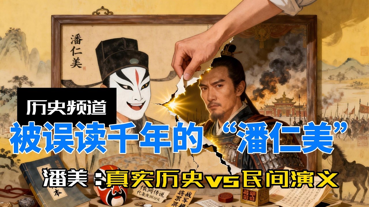 潘仁美是大奸臣？骗了我们一千年的真相 | 他是杨家将里的大反派，也是北宋配享庙庭的开国功臣。陈家谷那场败仗，究竟谁该负责？#潘美 #潘仁美 #杨家将 #北宋历史 #历史真相 #翻案 #杨业 #宋辽战争
