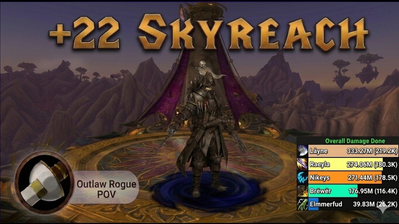 +22 Skyreach | Outlaw Rogue POV | Midnight S1