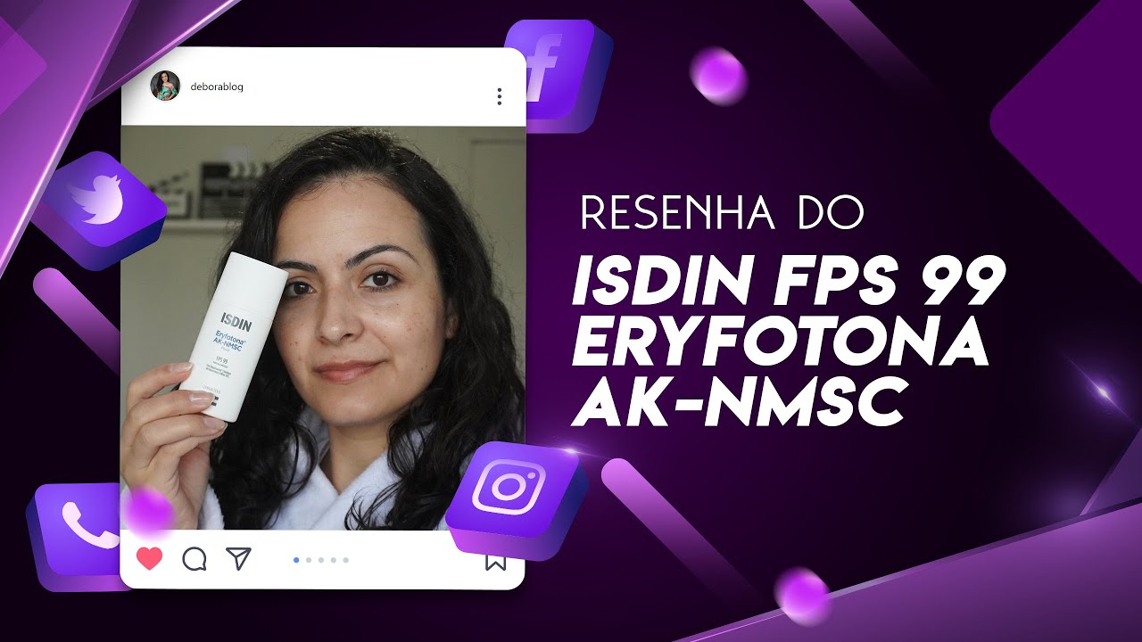 Protetor facial ISDIN ERYFOTONA AK-NMSC compensa? #isdin #protetorsolar