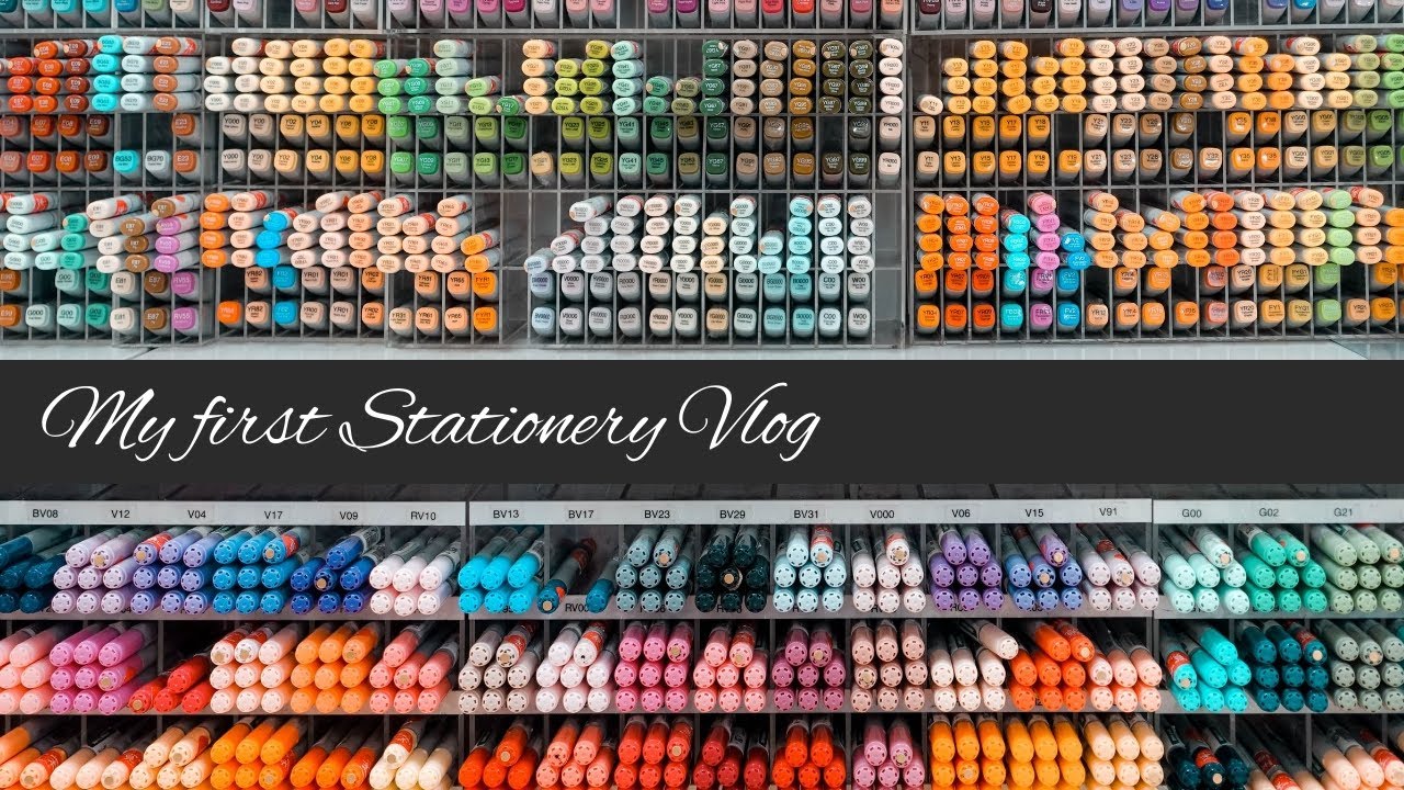 My first Stationery Vlog II SKY MART Stationery II Aditi Vinod Arya