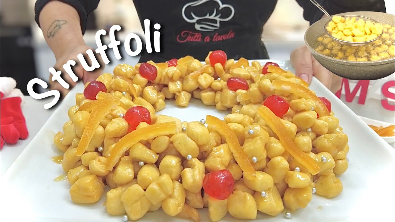 Типичные РОЖДЕСТВЕНСКИЕ сладости STRUFFOLI по традиционному рецепту от Tutti a Table