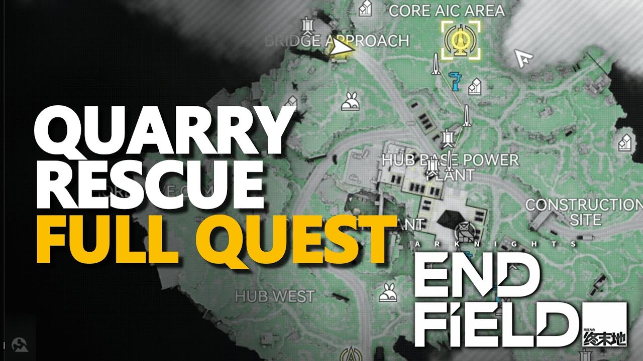 Quarry Rescue FULL QUEST Arknights Endfield