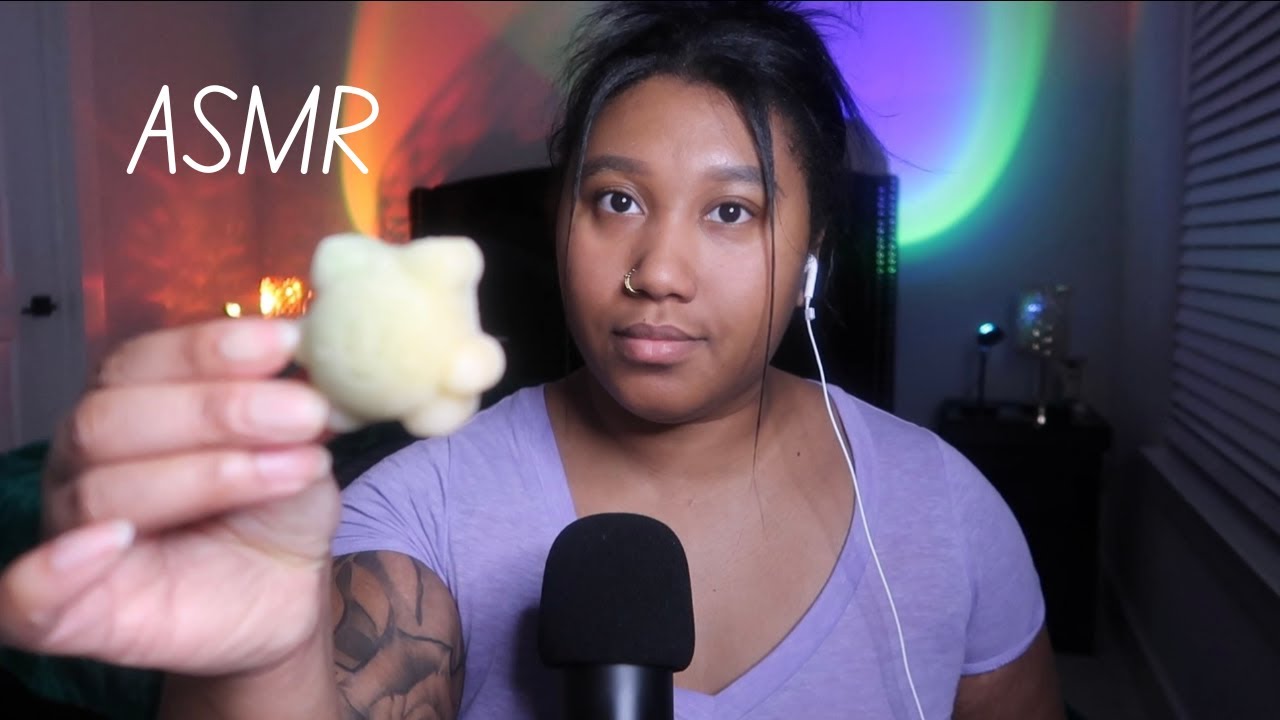 ASMR | Eating Frozen Wax Candy 🍭 Satisfying crunches and chew sounds