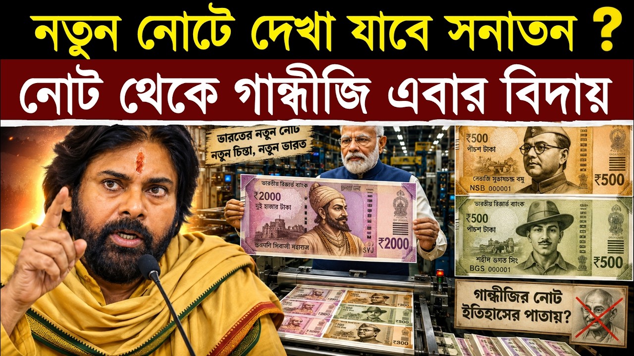 India&rsquo;s New Currency Plan: Will Gandhi Be Removed from Banknotes? | Polymer Notes Explained