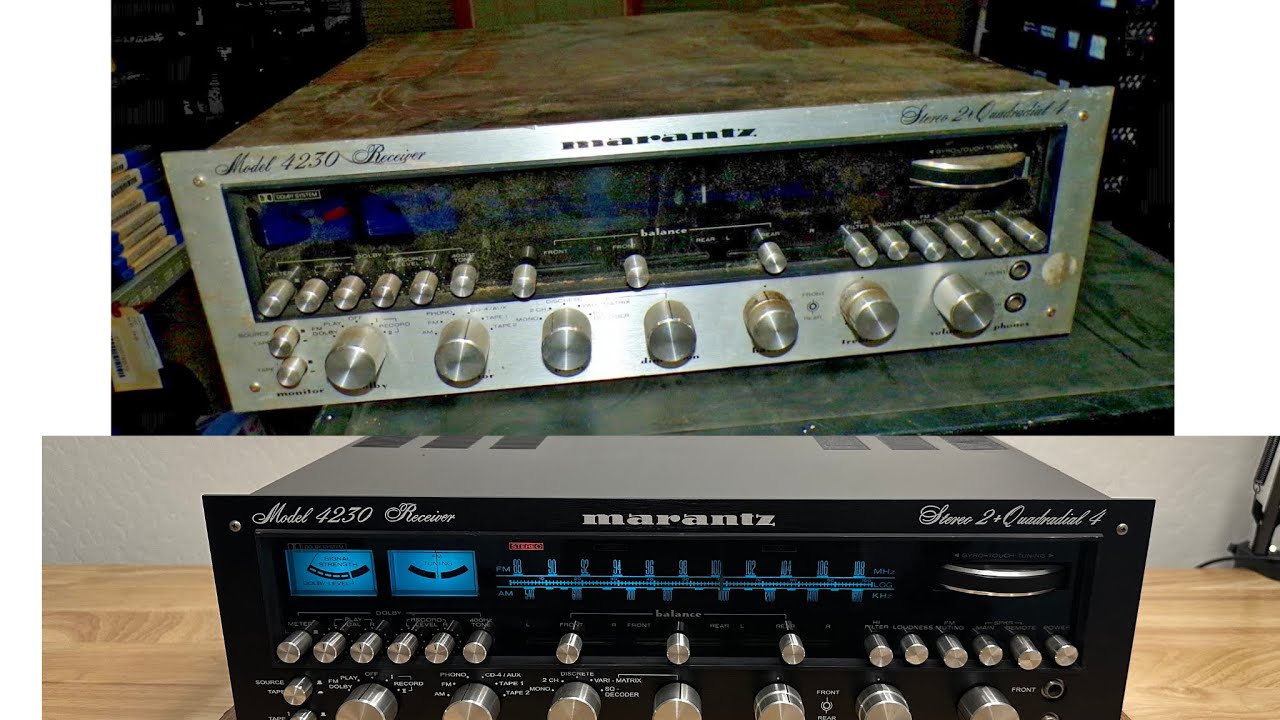 I Restored My Marantz 4230!!