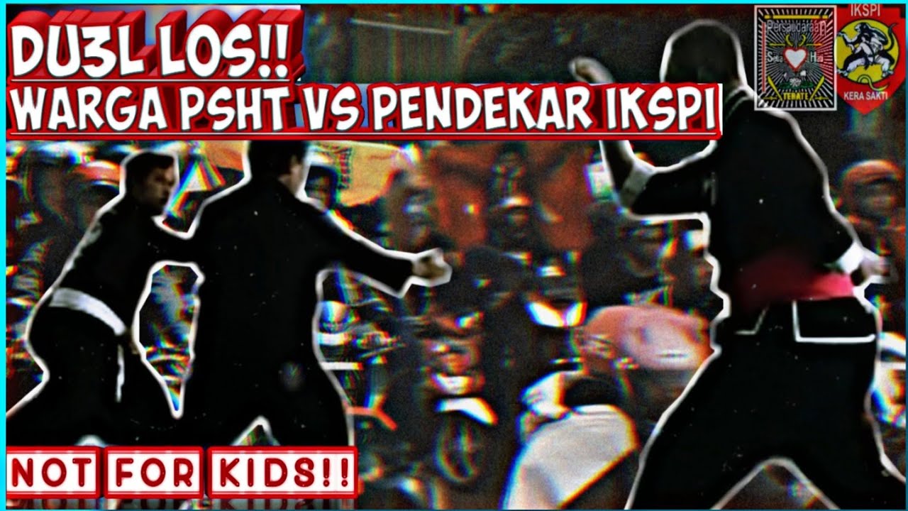 LOS DU3L BEBAS! Warga PSHT VS Pendekar IKSPI Sabuk Merah (Sparing/Sambung/Loanta)