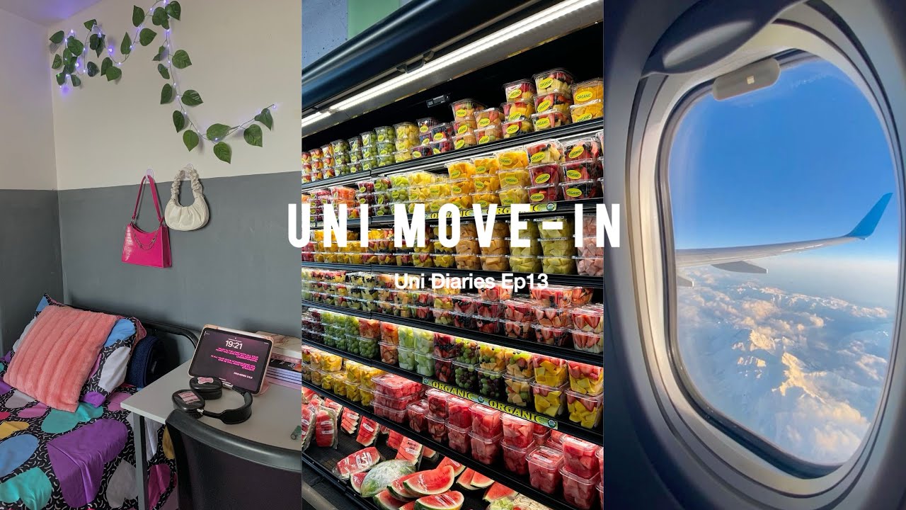Uni move in vlog 2025 : Packing + Cleaning | Shopping | Room Tour ; South African YouTuber