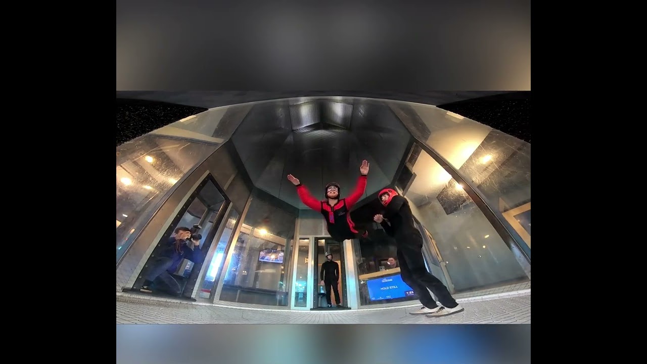 My first time indoor skydiving