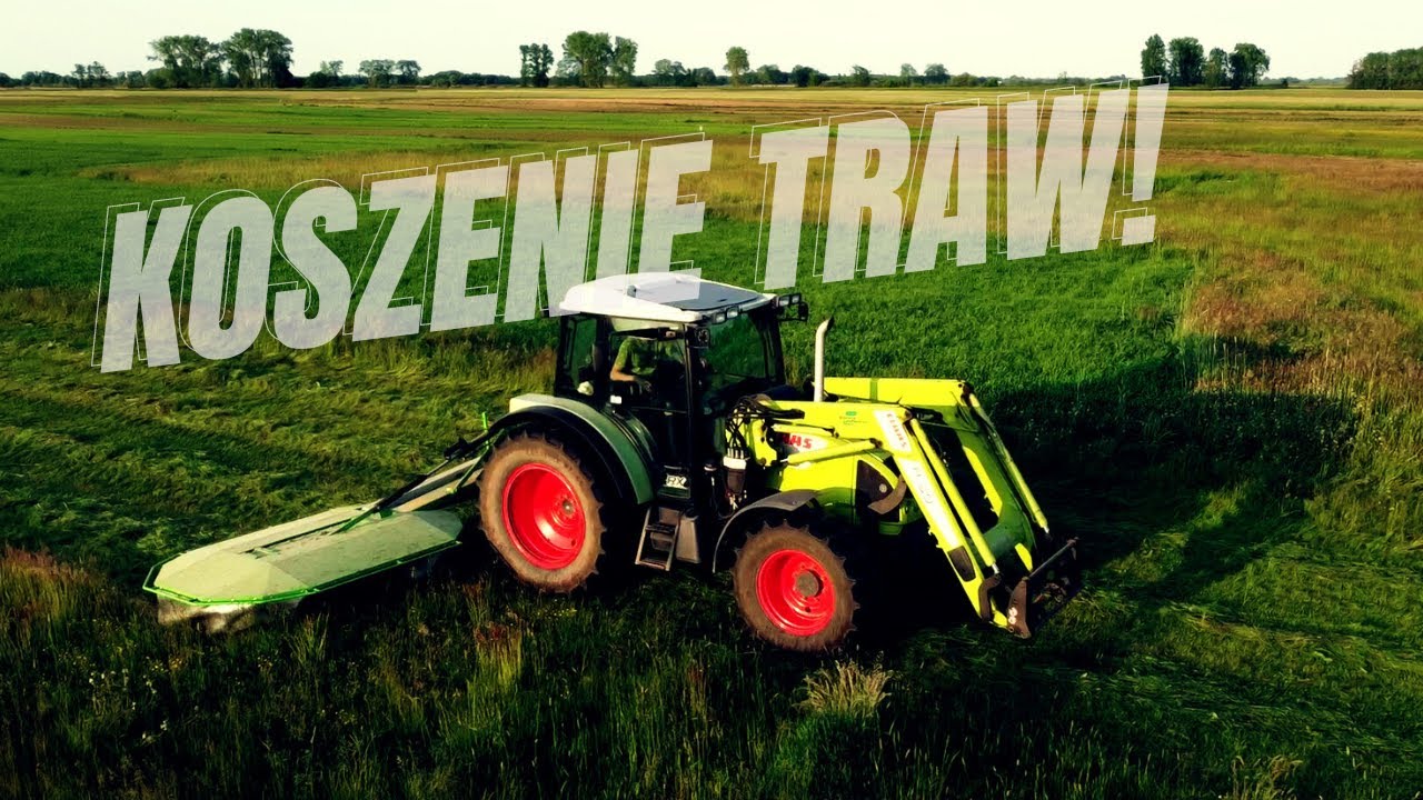 KOSZENIE TRAW Z CLAASEM?!🔥¦¦¦CLAAS NA OBROTACH¦¦¦🔥¦Kubota Polska¦