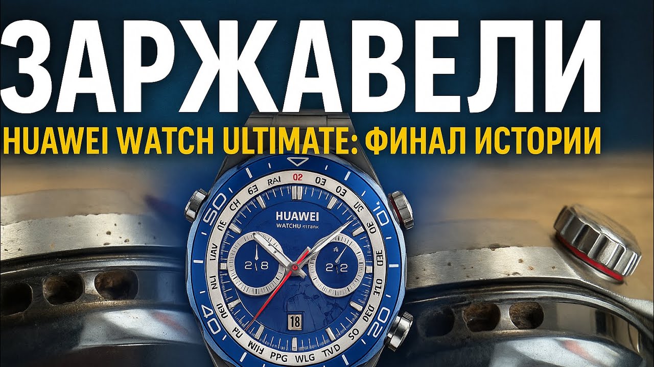 Заржавели Huawei Watch Ultimate финал истории  #huaweiwatch   #huawei