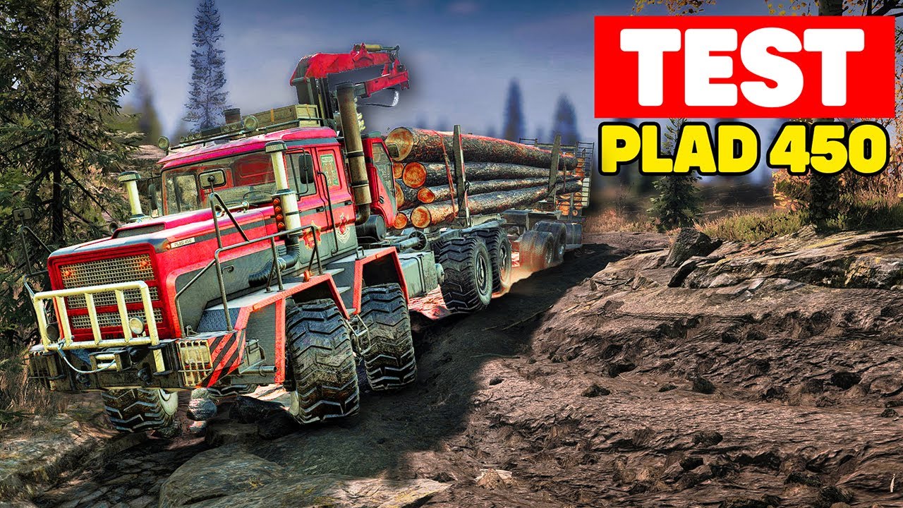 Praktyczny TEST PLAD 450 ⚠️ | SnowRunner Almaty [6]