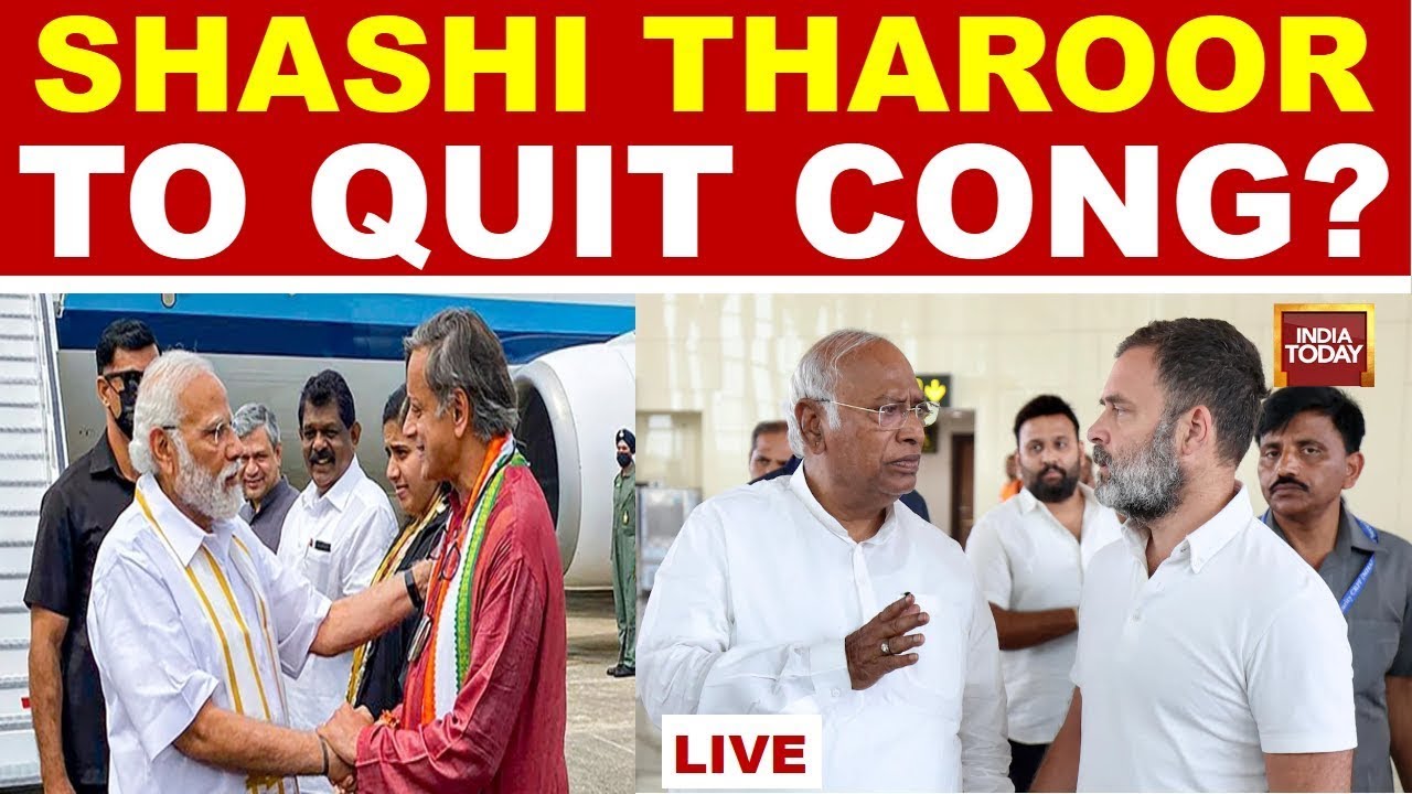 LIVE | Congress Vs Tharoor: Rift Before Kerala Assembly Elections?| Shashi Tharoor To Quit Congress?