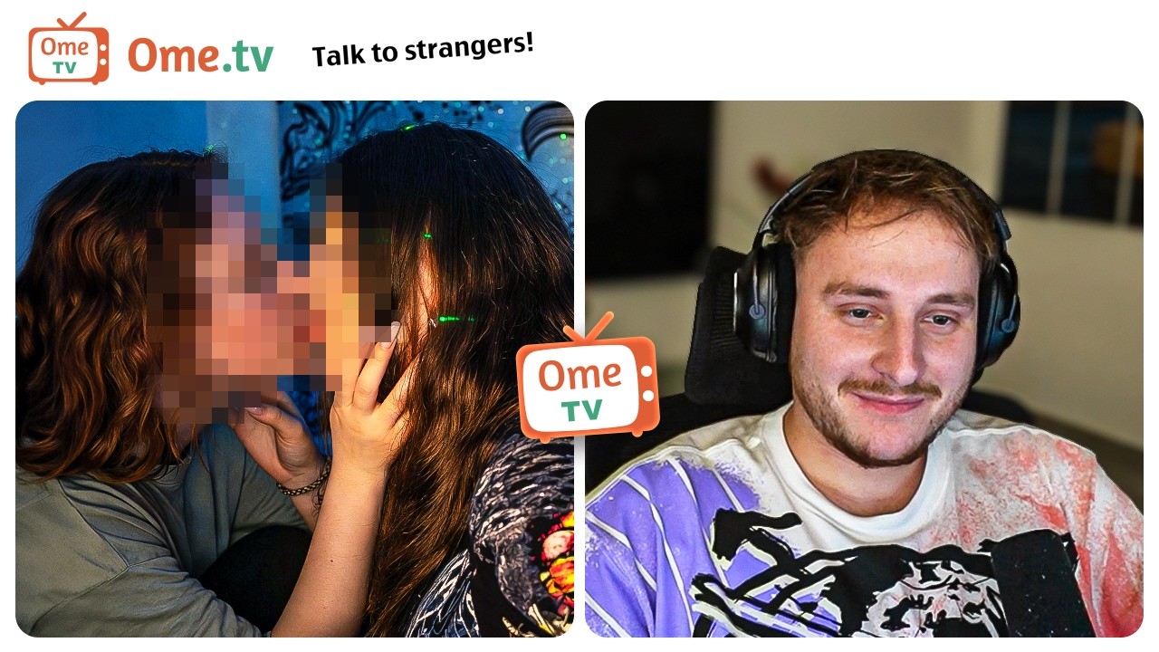 CAŁOWAŁY SIE DLA MNIE NA OMEGLE