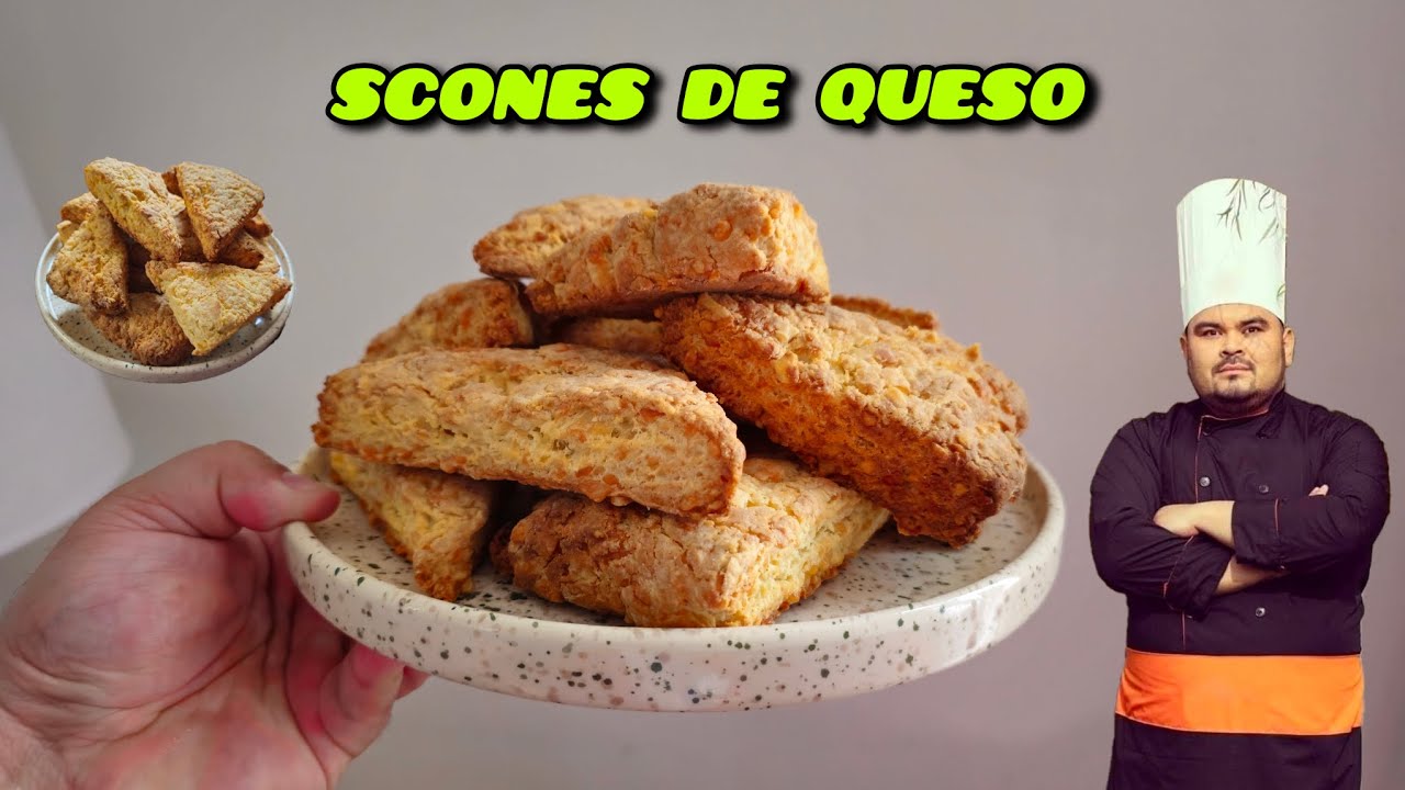 SCONES DE QUESO al mejor estilo de starbucks