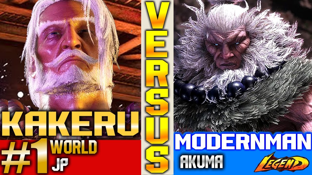SF6 JP (Kakeru Vs Akuma) ModernMan ▰ High Level