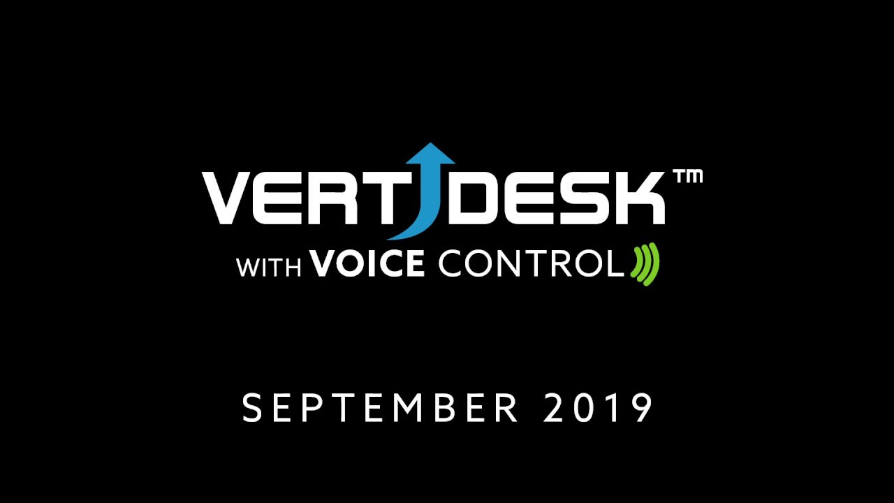 VertDesk v3 Standing Desk with Voice Control - Coming September 2019