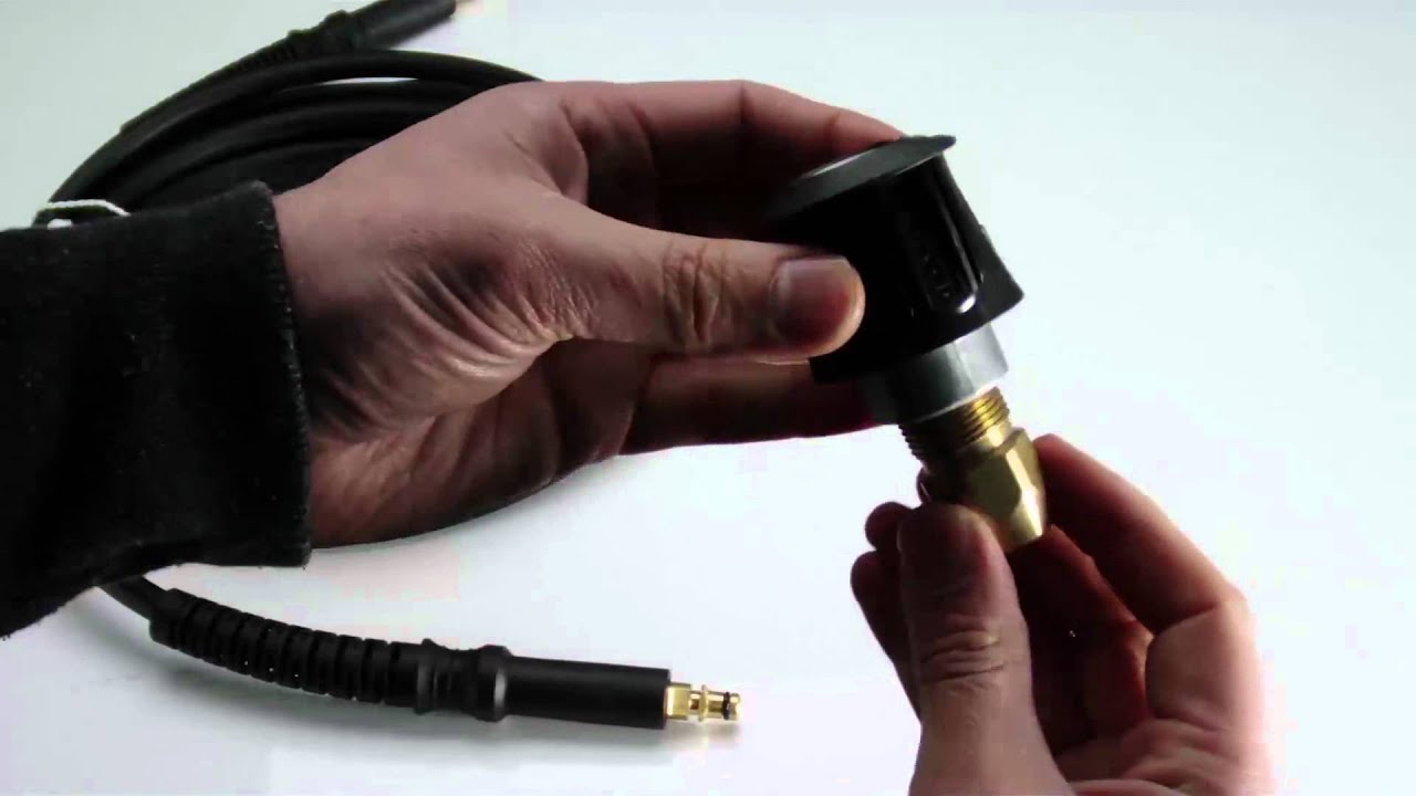 How to fit the Karcher 2012 Gun and Hose Kit to older Pressure Washers