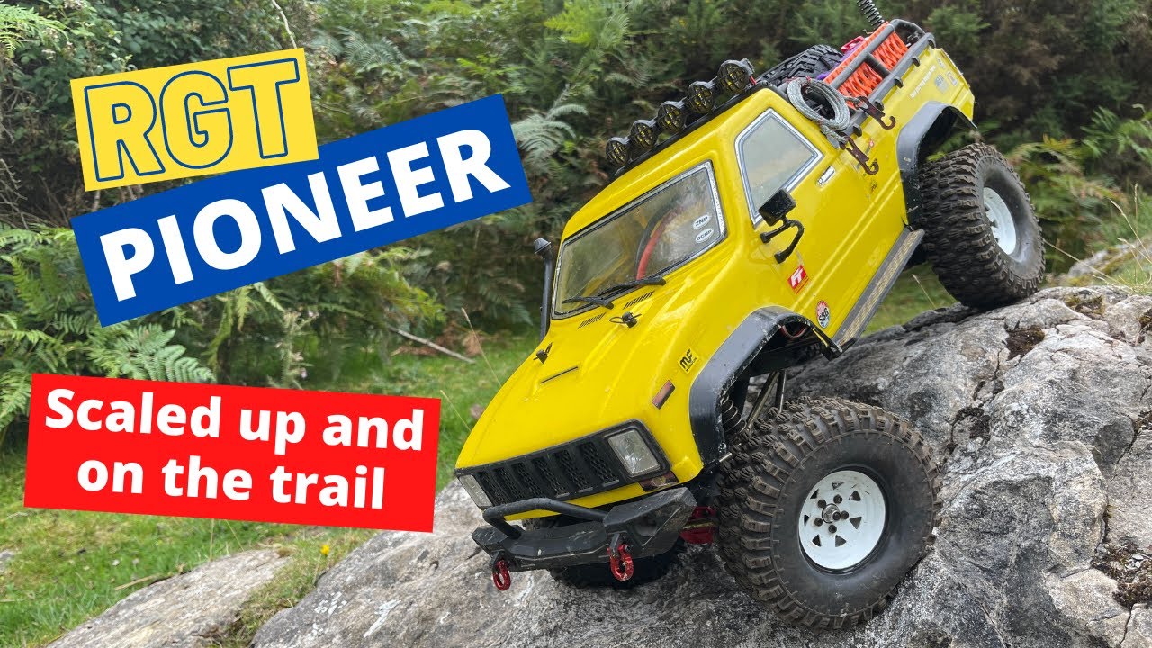 RGT Pioneer - scale accessories and upgrades added, and out on the trail at Panorama