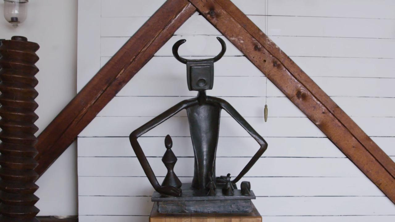 Enter the Studio of Robert Motherwell