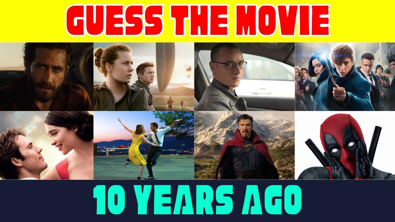 Guess the Movie from 2016 in 7 Seconds