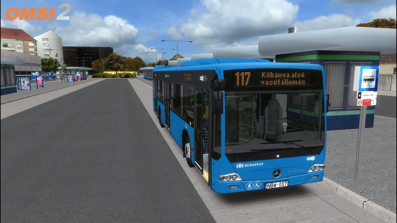 OMSI 2 | Kőbánya 2.0 117 | Kőbánya alsó vá - Mélytó utca | Mercedes Conecto O628 C |