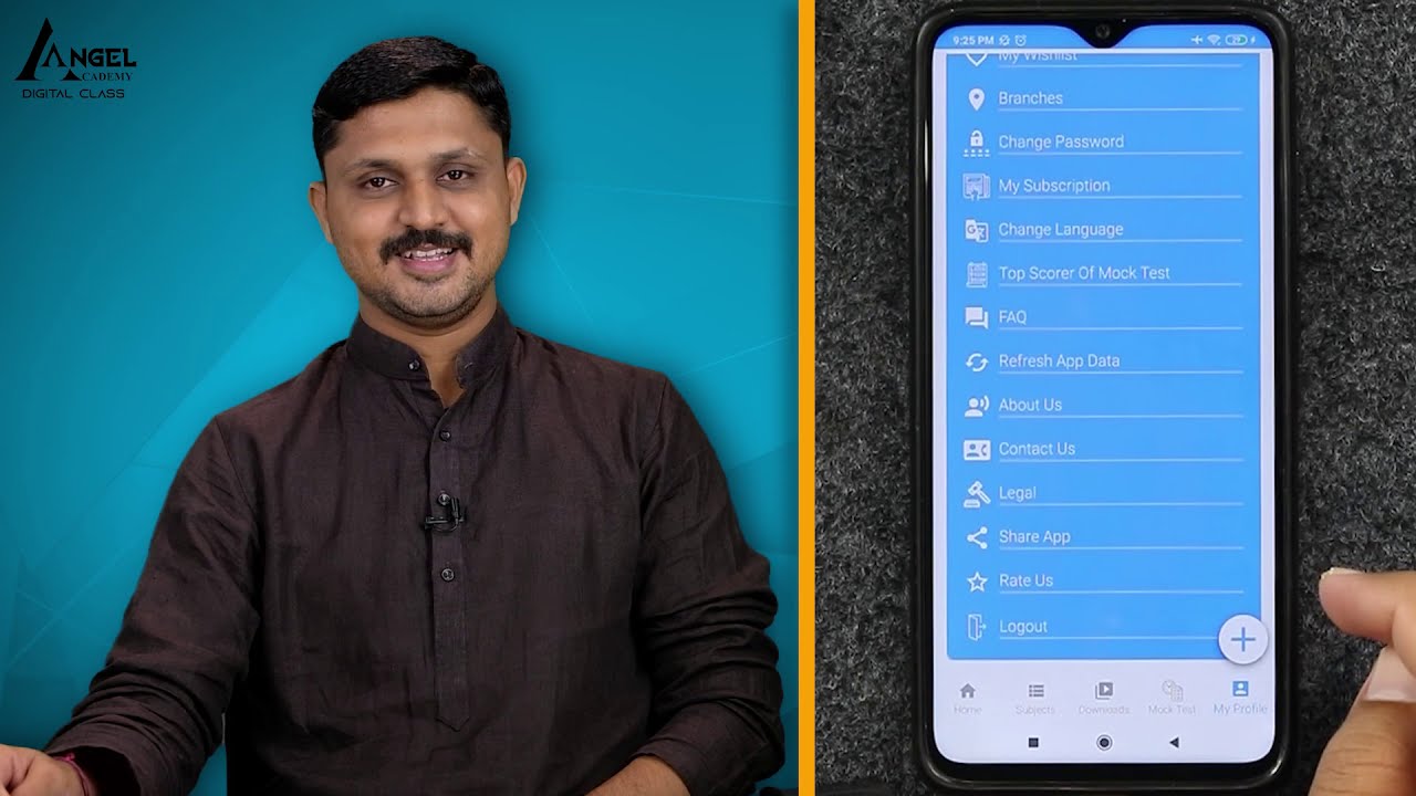 HOW TO USE ANGEL ACADEMY DIGITAL CLASS application કઈ રીતે વાપરવી ? ટેસ્ટ કેટલી વખત આપી શકાય ?