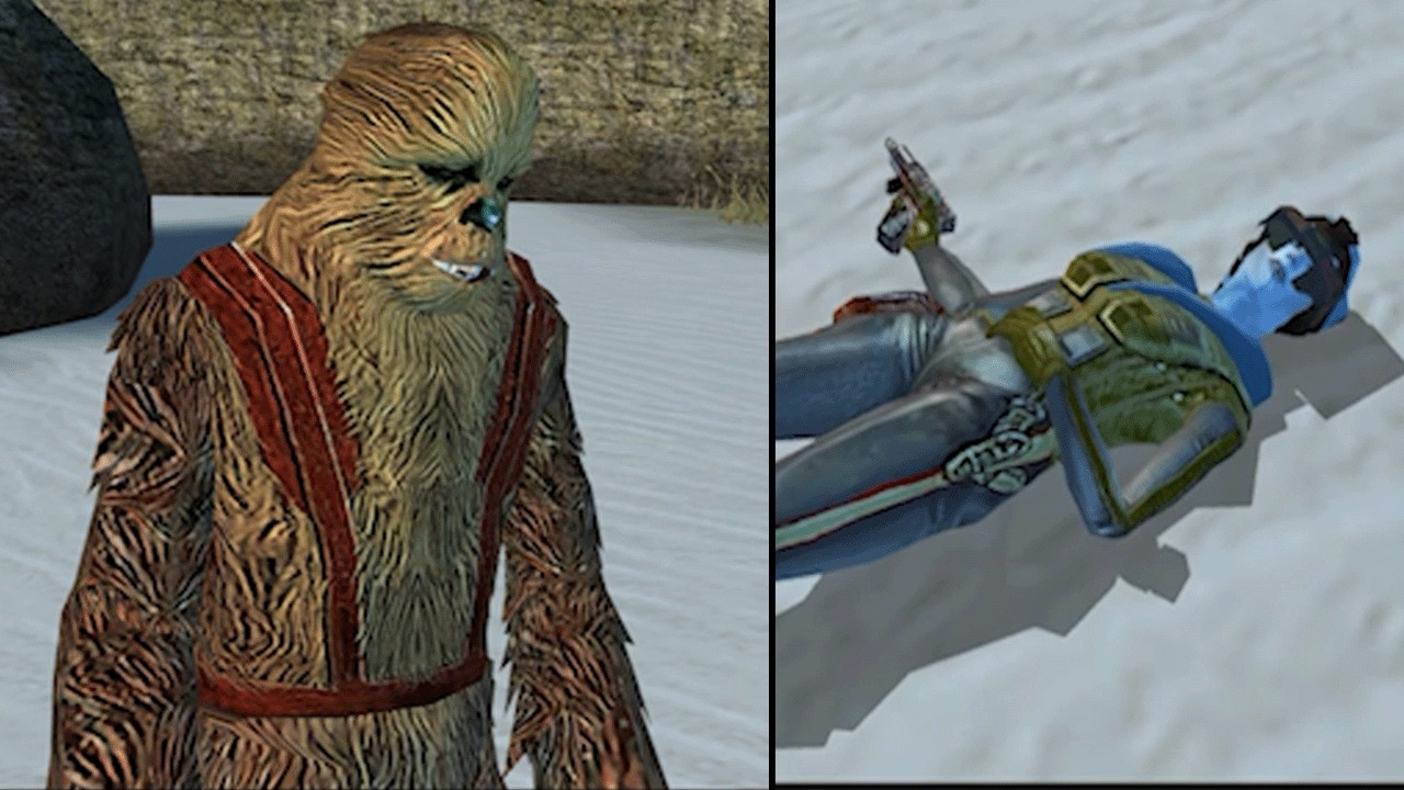 Darth Revan forces Wookiee to KILL his best friend | Star Wars KOTOR