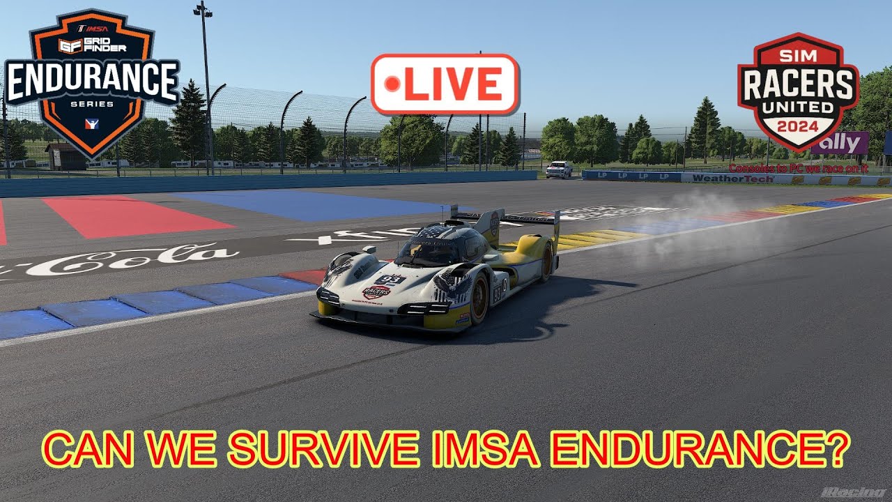 IMSA Endurance at Watkins Glen 🏁 | 2h40m Multiclass Chaos | Porsche 963 GTP | iRacing LIVE