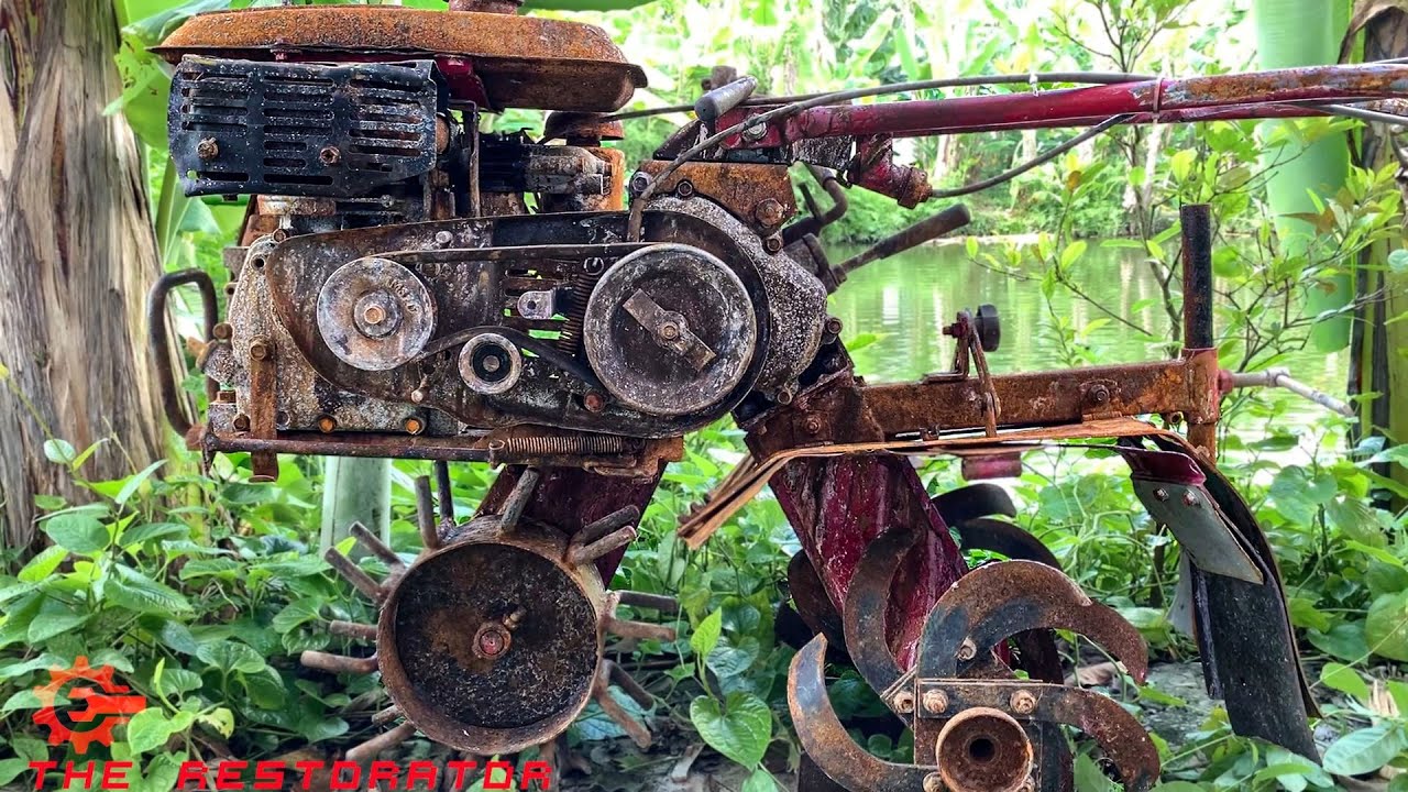 Restoration Tiller SHIBAURA Vintage | Restore Tiller The Blade
